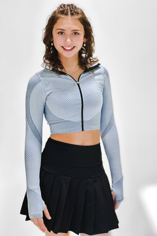 Crop Zip Jacket