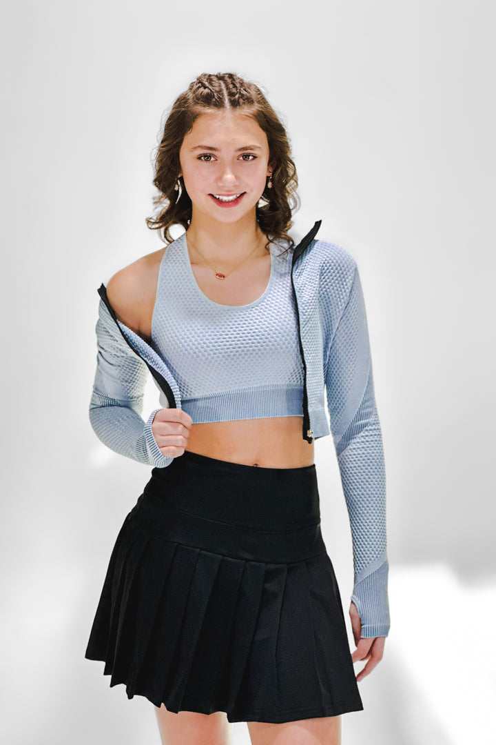Crop Zip Jacket
