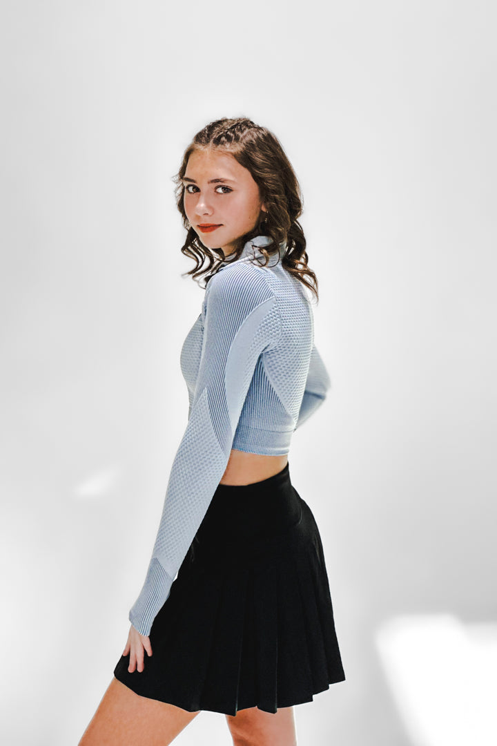 Crop Zip Jacket