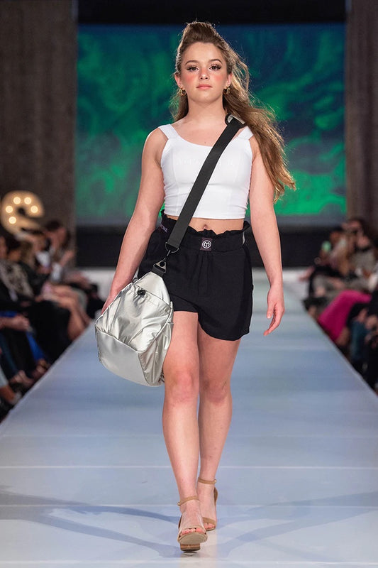 Paper Bag Pocketed Shorts