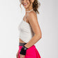 Mid rise Pleat Back Skirt